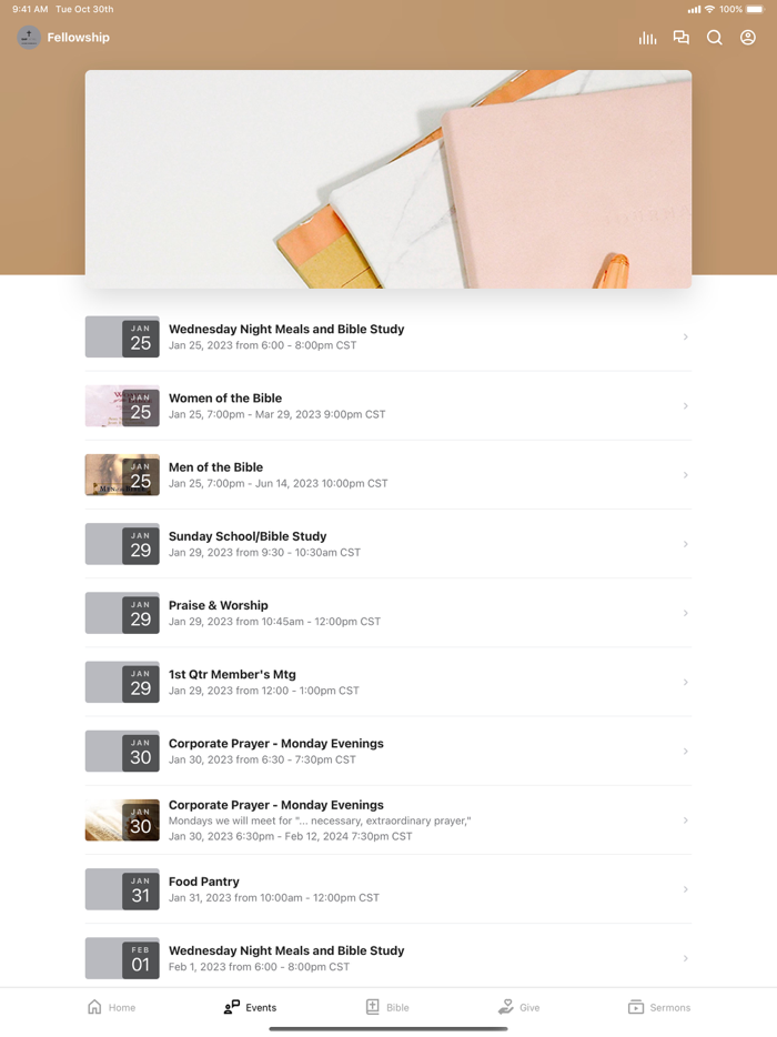 Fellowship at Field Store