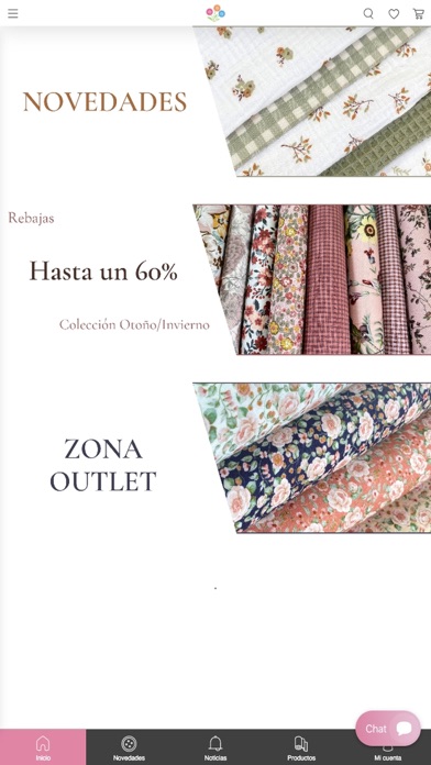 Ratucos, telas y mercería Screenshot