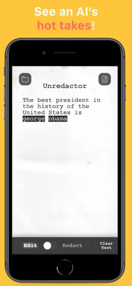 Game screenshot Unredactor apk