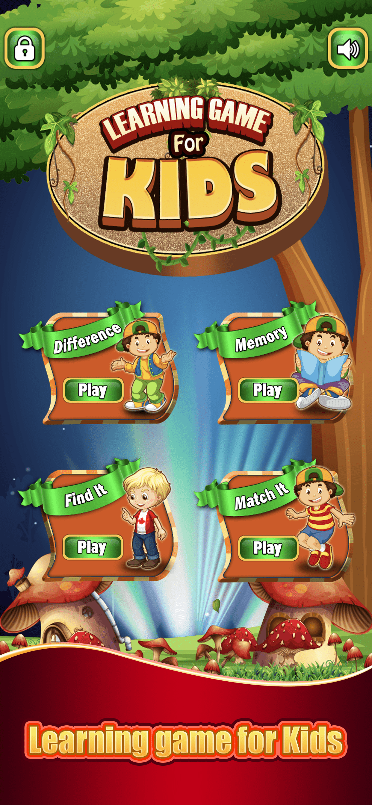 Learning game for Kids