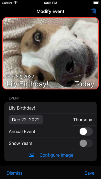 App screenshot