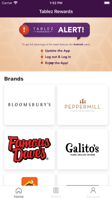 Tablez Rewards