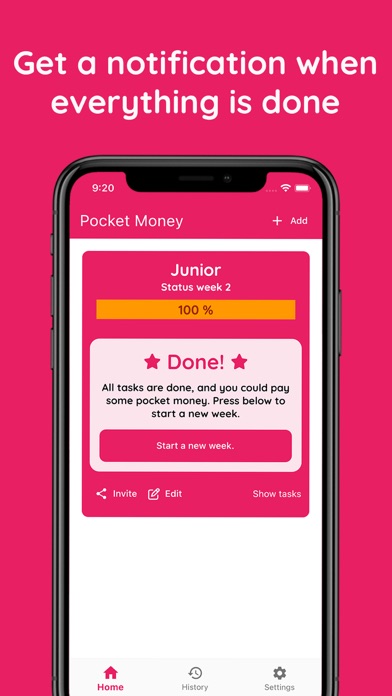 Pocket Money - my allowance Screenshot
