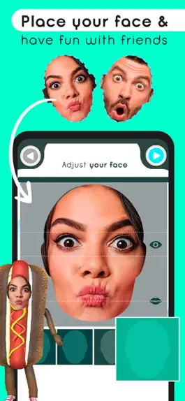 Game screenshot Face In - 3D Animations apk