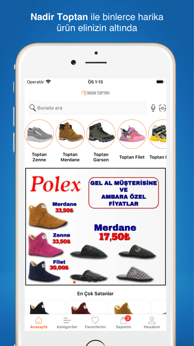 Nadir Toptan Screenshot