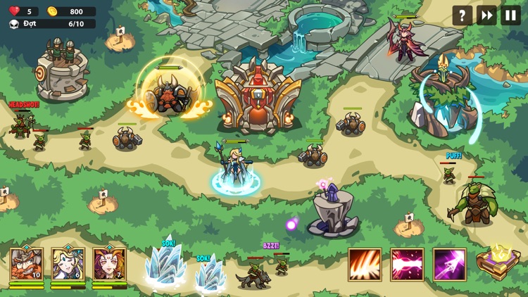Kingdom War: Tower Defense TD screenshot-4