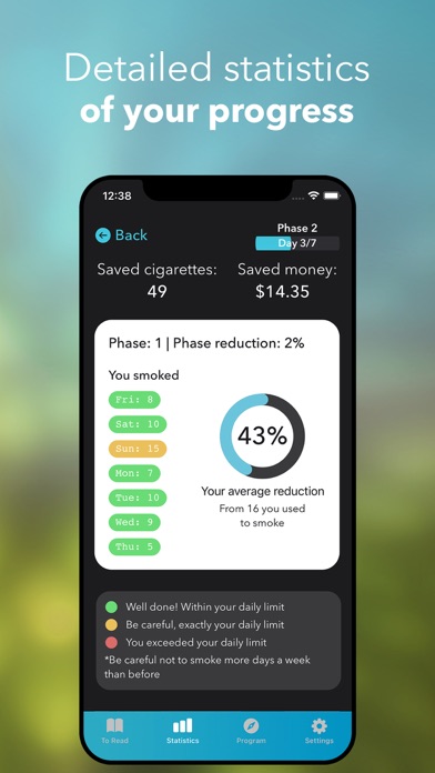 Quit Smoking Gradually - Alive Screenshot