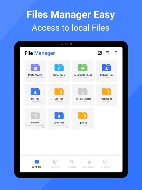 Screenshot #4 pour Files - Media File Manager