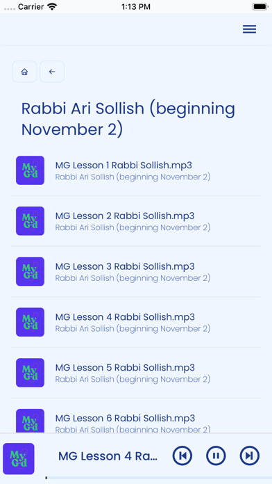 JLI Shluchim Resources Screenshot