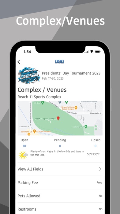Sc Del Sol Tournaments Screenshot