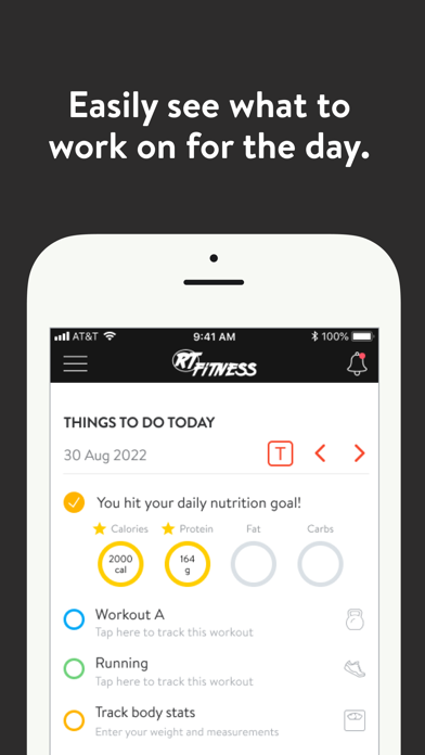 RT Fitness Online Screenshot