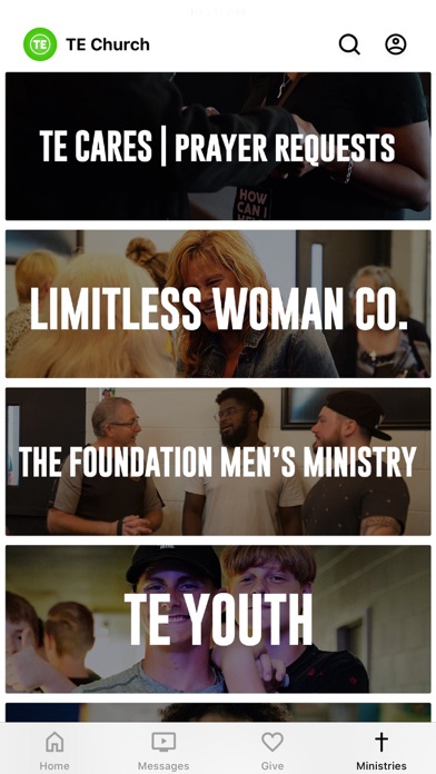 The Experience Church App Screenshot