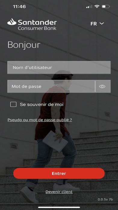 Santander Consumer Bank Screenshot