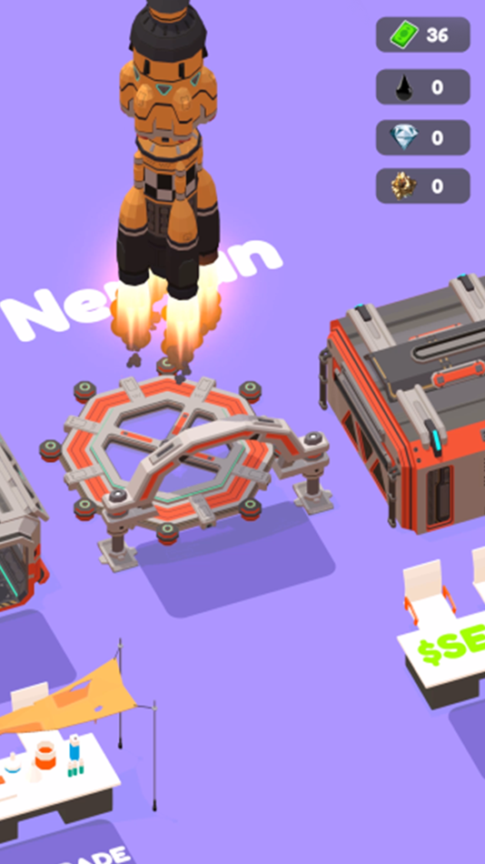 #2. 3D Planet Miner (iOS) 由: Guray Tastan