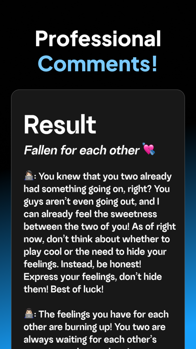 Zetty - Love & Friendship Test Screenshot