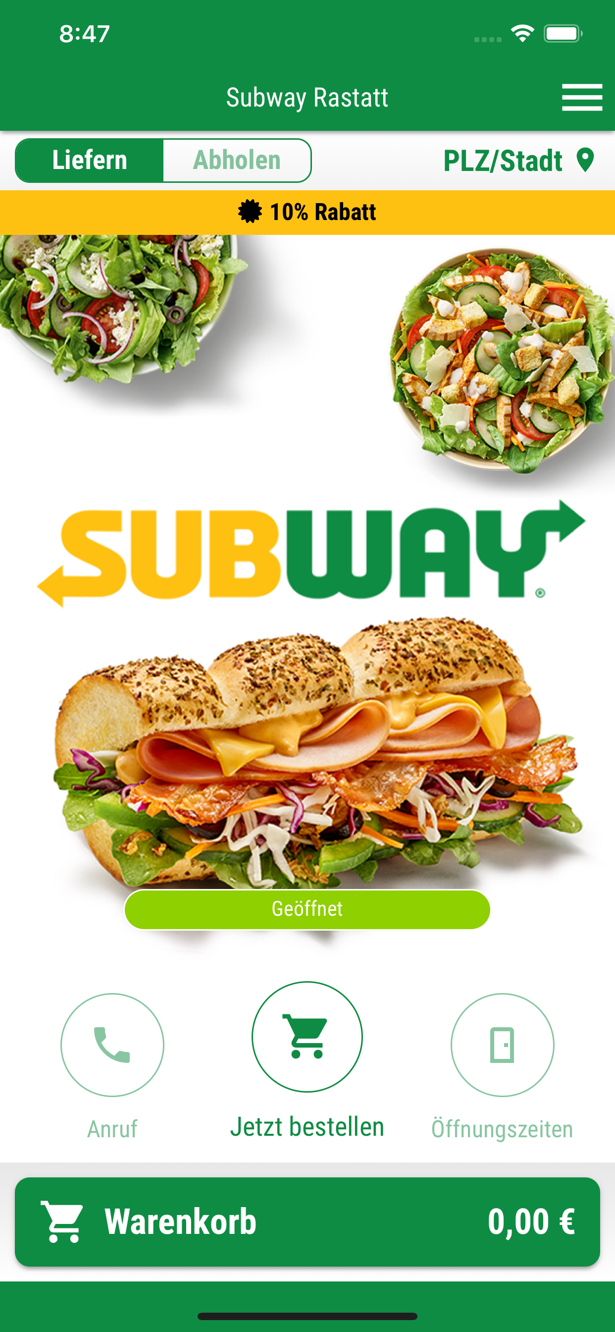 Subway Rastatt