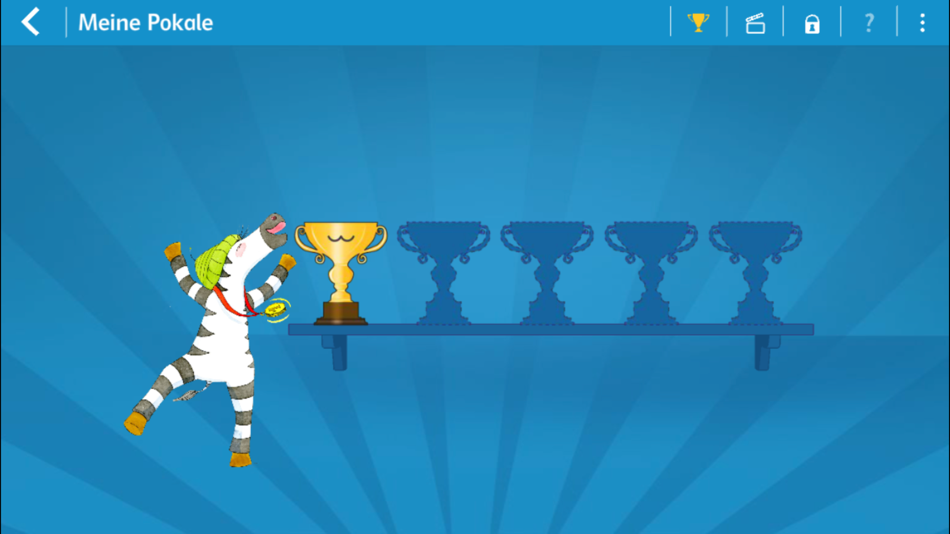 #8. Wörter schreiben 1 mit Zebra (iOS) بواسطة: Ernst Klett Verlag GmbH, Stuttgart
