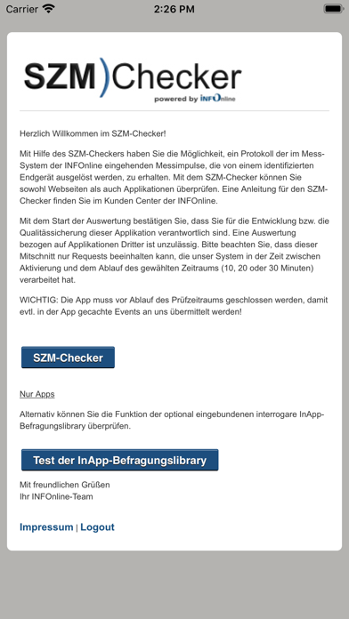 Screenshot #2 pour SZM-Checker