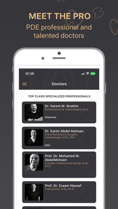 PresiDental Esthetics Clinics Screenshot