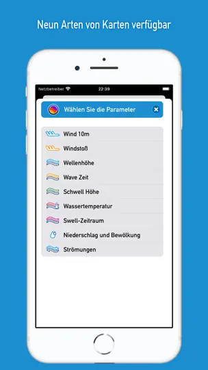 Screenshot von Wind & Meer Med auf dem iPhone 6