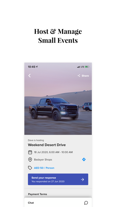 Screenshot #1 pour Catchup - Events & Experiences