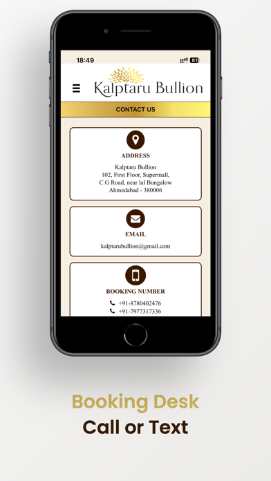 Kalptaru Bullion Screenshot