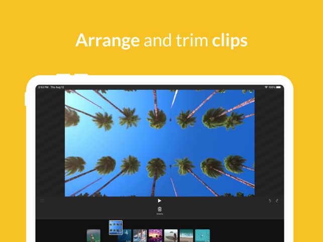 ‎WeVideo - Video Editor & Maker Capture d'écran