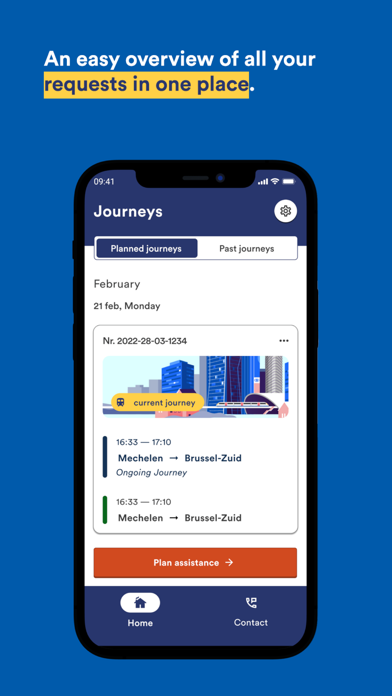 SNCB Assist Screenshot