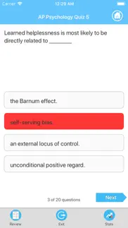 ap psychology quizzes iphone screenshot 4