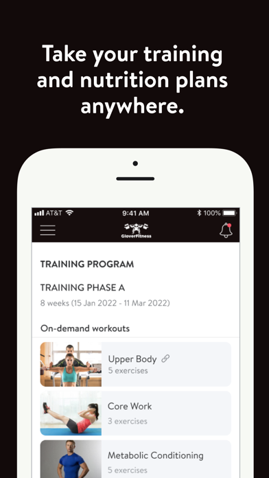 GloverFitness Screenshot