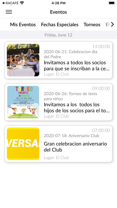 Mi Club El Campin Screenshot