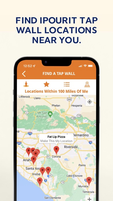SelfPour App Screenshot
