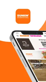 dunkin' international iphone screenshot 1