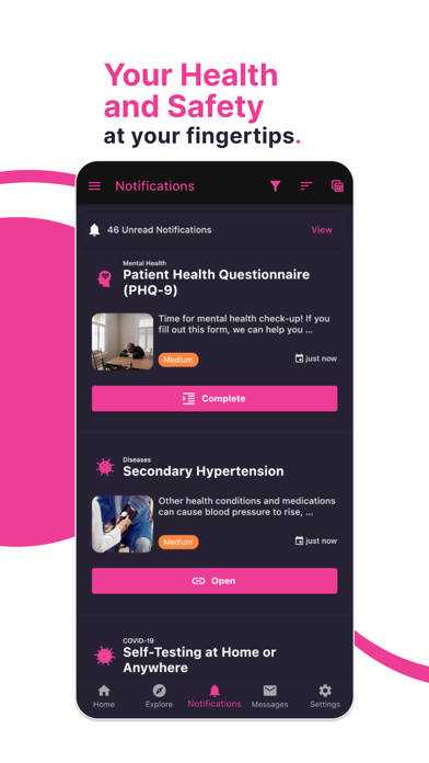 Aztute Public Health App Screenshot