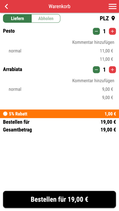 Appetito Pizzeria Straubing Screenshot