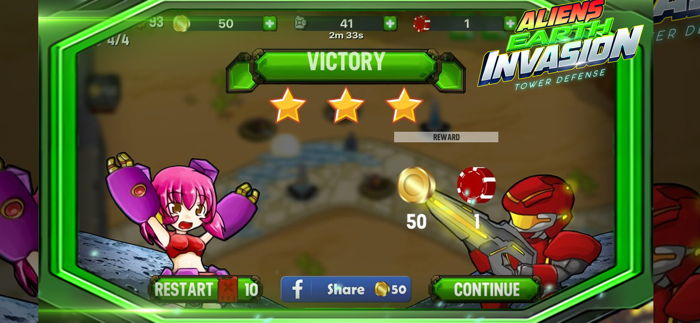 Aliens Earth Invasion TD