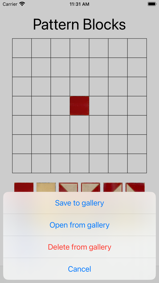 #3. Pattern Blocks (iOS) Podle: Nerdworks
