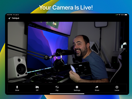 StreamVoodoo Mobile iPad screenshot 3 - Photo & Video app