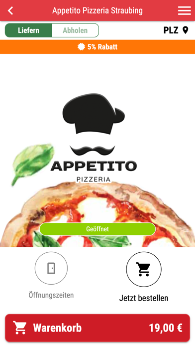 Appetito Pizzeria Straubing Screenshot