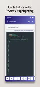 C# Compiler - Run .cs Code screenshot #3 for iPhone