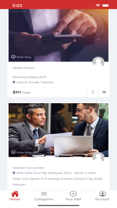 Ghana Advert App Screenshot