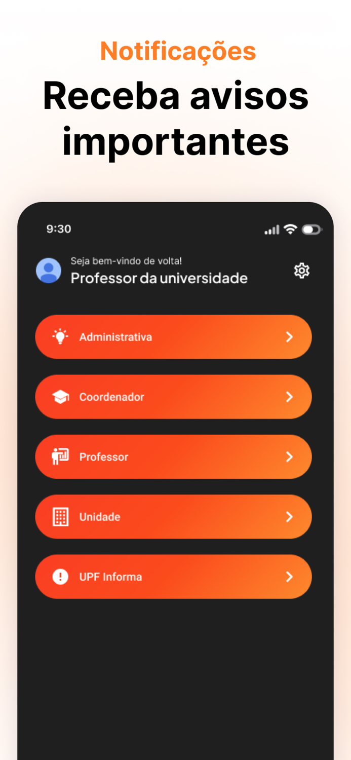 Sou UPF Professor