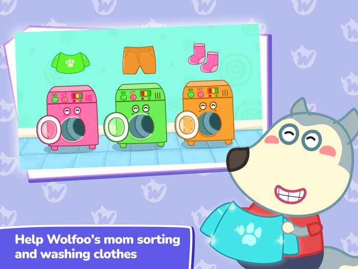 Wolfoo Learns Little Baby DIY