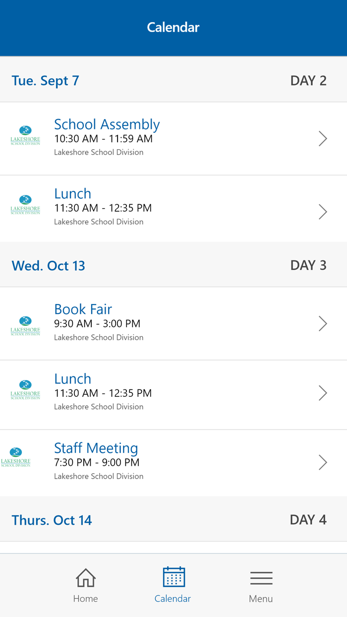 Lakeshore School Division