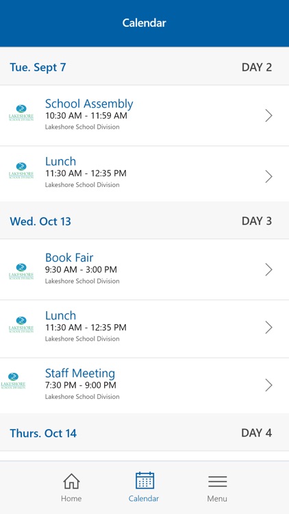 Lakeshore School Division screenshot-3