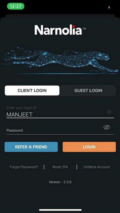 Screenshot 1 of Narnolia: Mobile Share Trading App