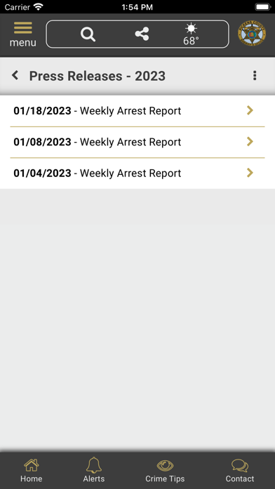 Pickens County AL Sheriff Screenshot