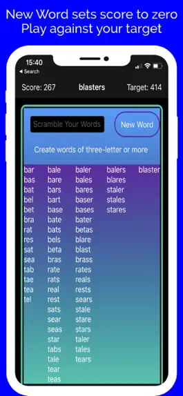 Game screenshot Scramble Word English Grammar hack