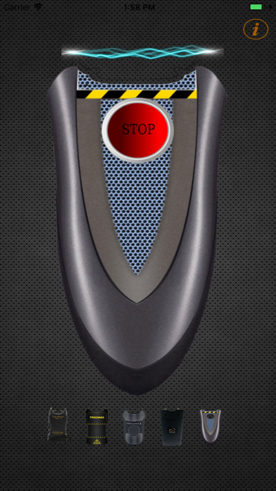 How to cancel & delete Electric Stun Gun Simulator Prank from iphone & ipad 1