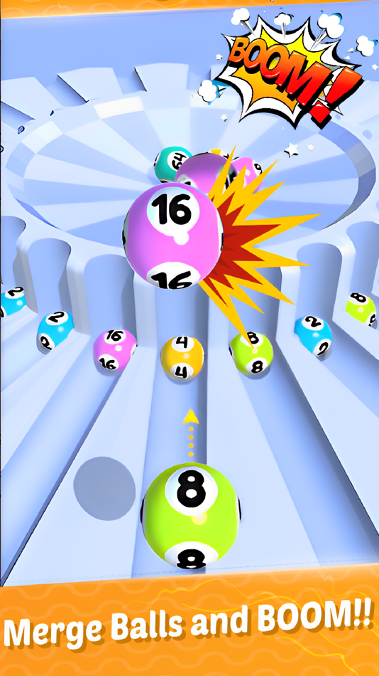 #1. 2048 Ball Multiplier (iOS) By: Soon To The Moon